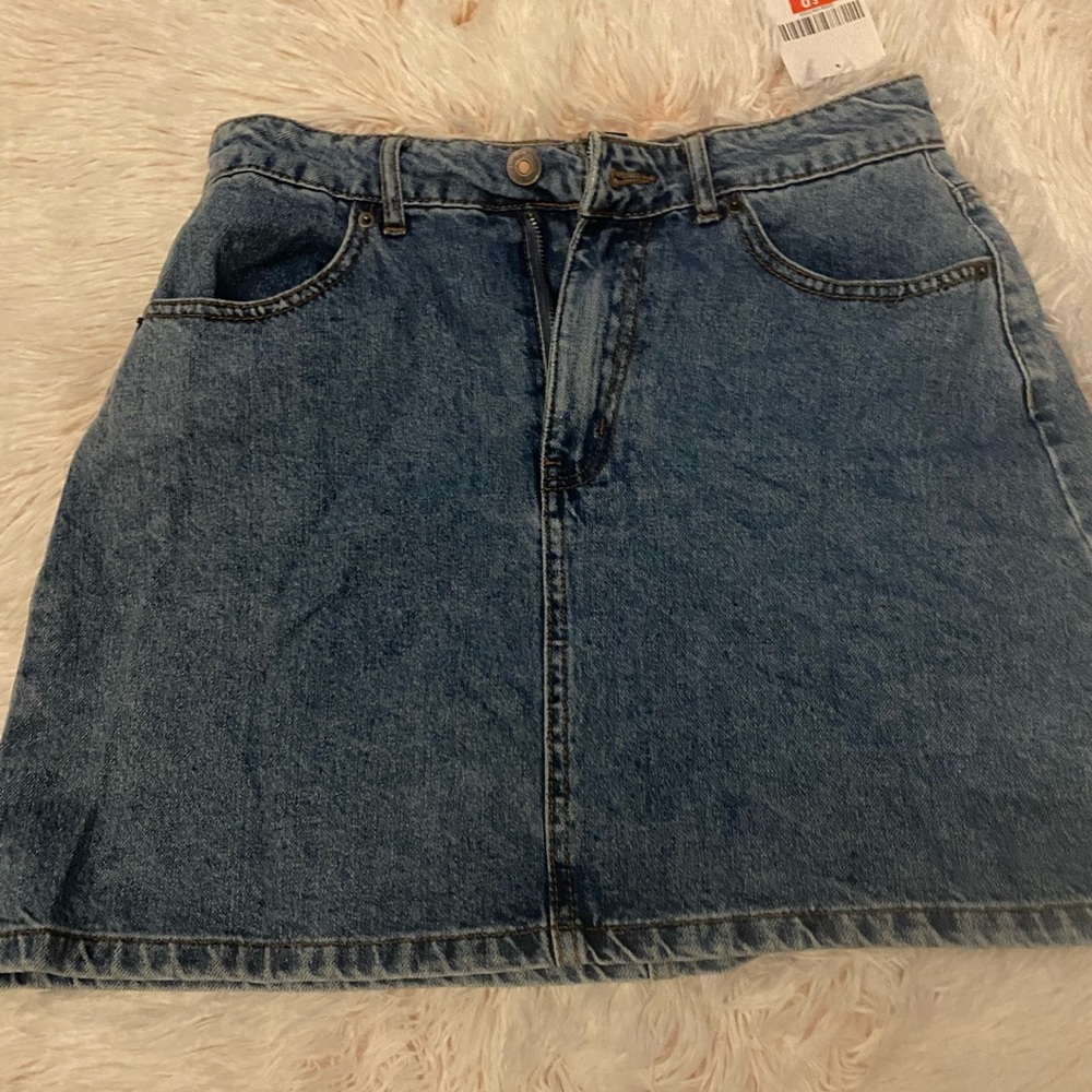 Brand NWT denim jean mini skirt from Forever 21